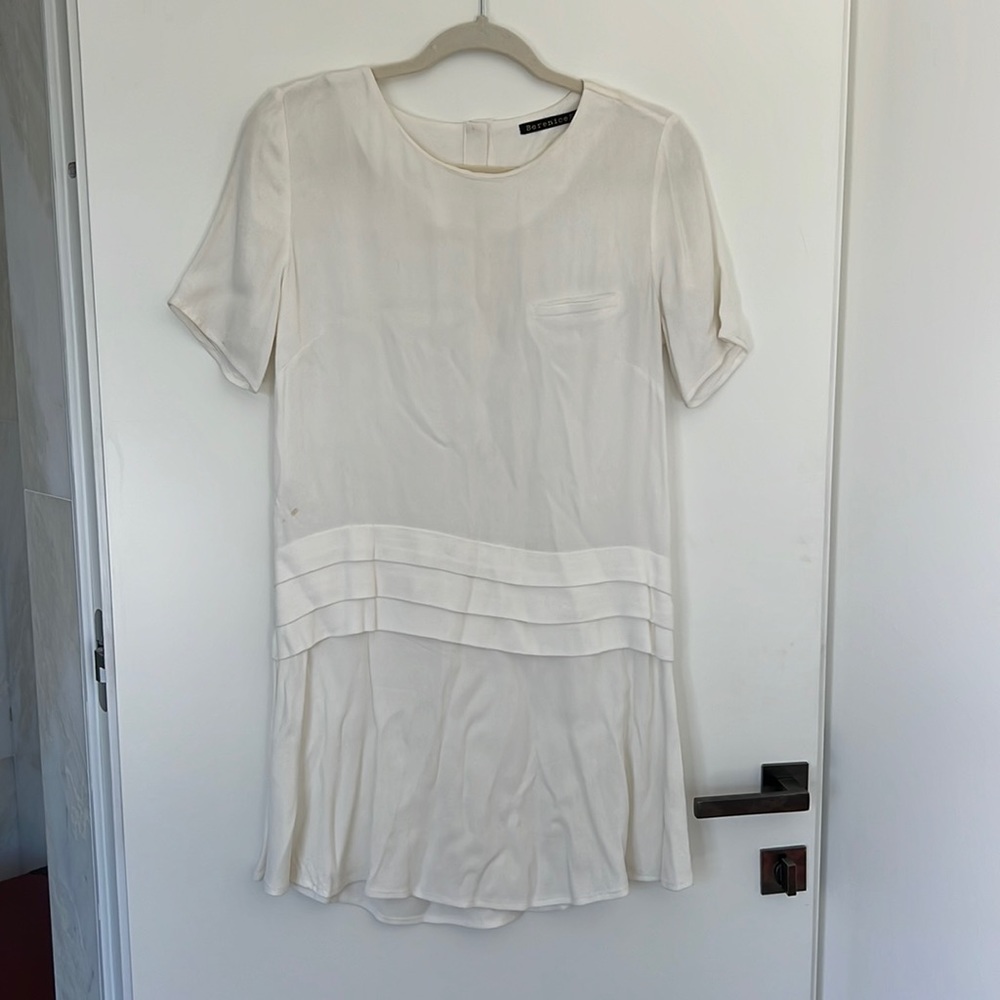 Berenice dress white. French Size 36